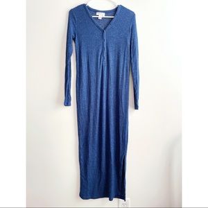 Maternity Cobalt Blue Midi Dress